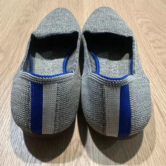 Rothy’s The Loafer Flats Gray Knit 7.5 - Picture 3 of 7